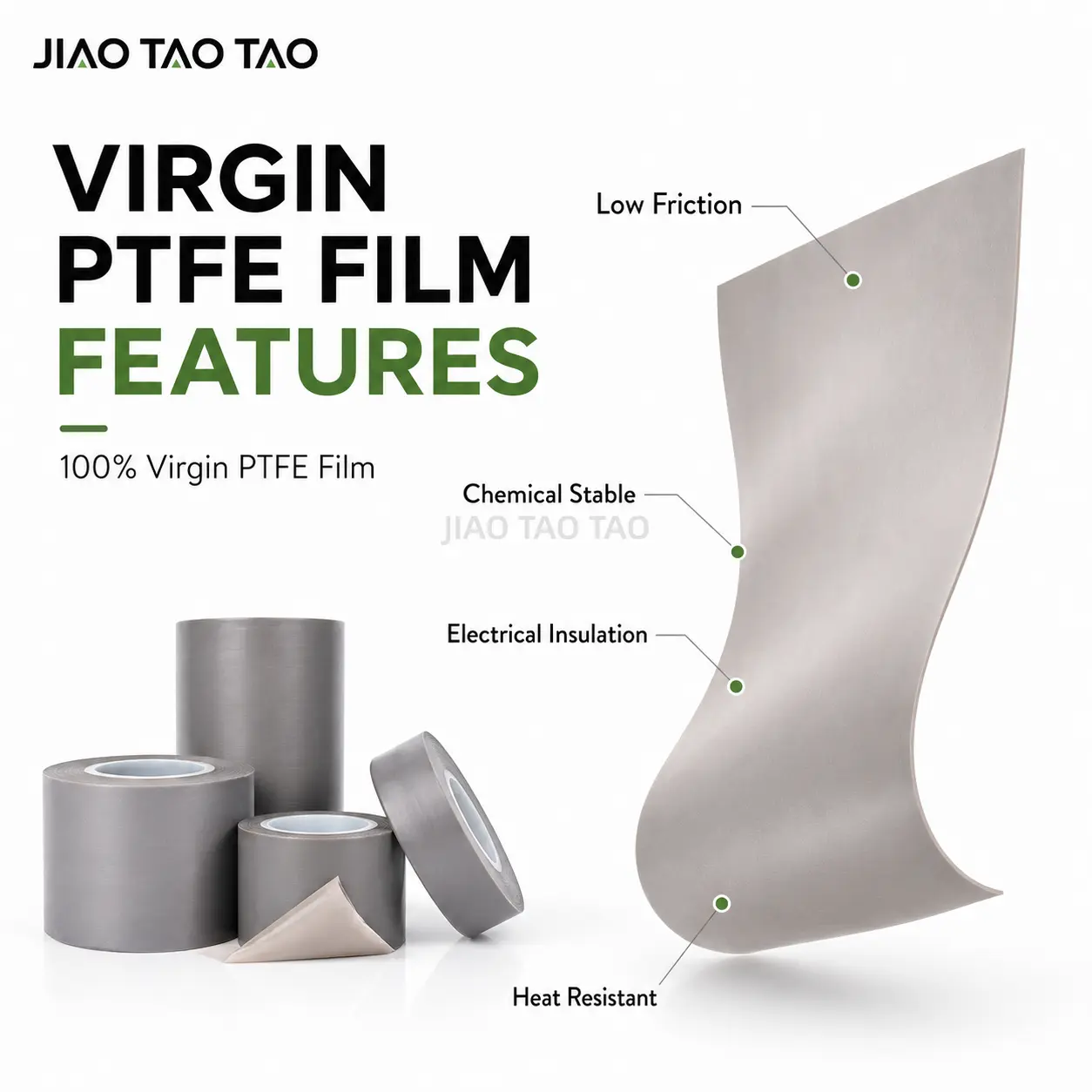 Virgin PTFE film OEM custom service FAQ